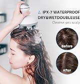 COMFIER Cordless Hair Scalp Massager, 84 Nodes, Portable & Relaxing view 3