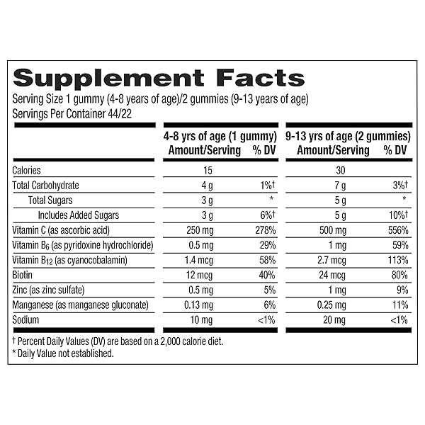EMERGEN-C KIDZ IMMUNE+ IMMUNE SUPPORT DIETARY SUPPLEMENTS, FLAVORED GUMMIES WITH VITAMIN C, B VITAMINS AND VITAMIN D FOR IMMUNE SUPPORT, FUN-TASTIC FRUIT FLAVORED GUMMIES – 22 COUNT