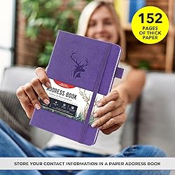Address Book with Alphabetical Tabs，Hardcover