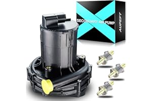 AUPEFT Secondary Air Injection Pump for:-BMW 323i 323is 330i 330Ci 330xi 325i 325Ci 325xi 323Ci 328Ci 328i 328is Base 1999 2000 2001 2002 2003 2004 2005 2006 2.5L 2.8L 3.0L Smog Pump OE# 11727553056