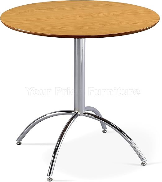 Kimberley Dining Table With Chrome Metal Legs Kitchen Cafe