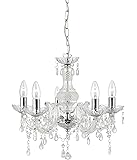 Kare 60541 - Lámpara de techo de araña con cristales (9 brazos): Amazon