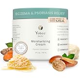 Yobee Body &amp; Face Cream for Eczema &amp; Dry, Itchy Skin | Dermatologist Formulated, Probiotics, Honey, Turmeric, Vitamins B12 &amp; E, Ceramides, Shea Butter, Fragrance Free