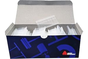 Swiftach 1¾" Standard Plastic Tag Fasteners (08035-0) – for Industrial & Retail Tag Attaching – 1.75 Inch Natural Color Polypropylene (Plastic) Fasteners – Works with Swiftach & Other Tagging Tools