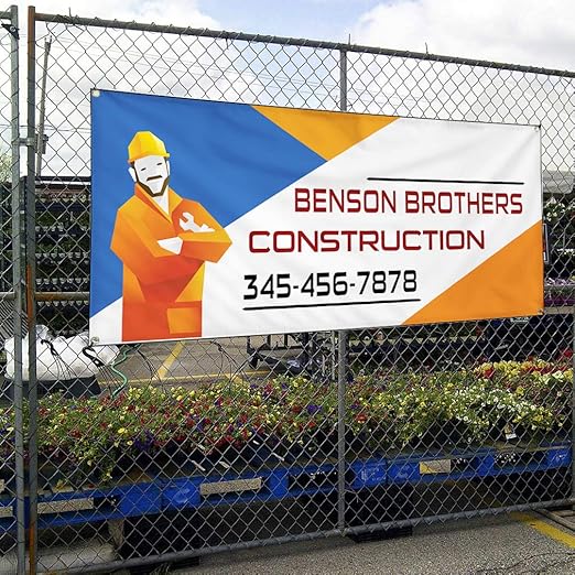 Amazon Com Custom Vinyl Banner Sign Multiple Sizes Benson