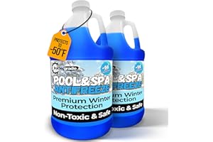 TRADE GRADE TradeGrade Spa and Pool Antifreeze for Winterizing Inground & Above Ground | 2 Gallon | 50°F Freezing Point Protection