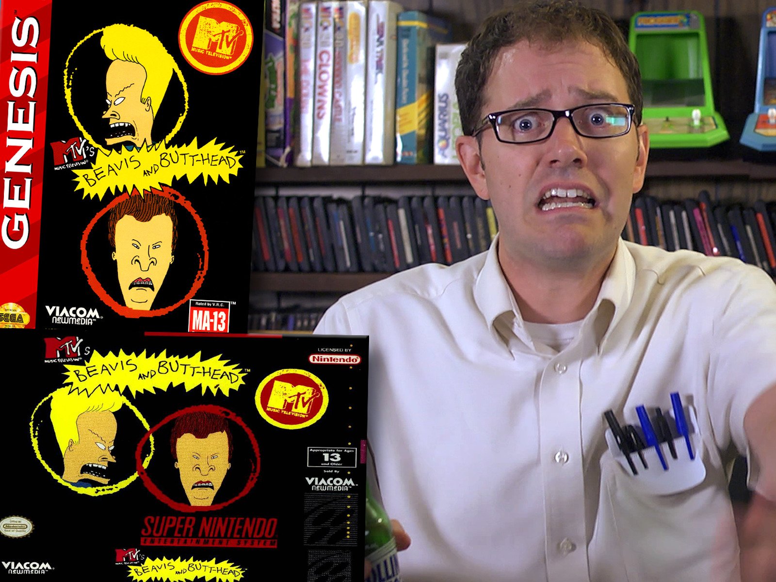 avgn beavis and butthead