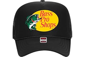 TRENDSNIPERS Original Bass Fishing Pro Trucker Hat - Premium Snapback for Men & Women - Western Hunting Camo Cowboy
