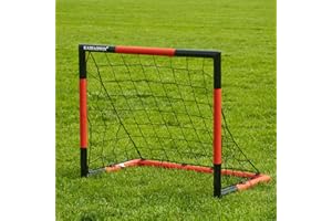 KAIHAOWIN Soccer Goal 3'x2.5'|6'x4'|8'x6'|10'x6.6'-Steel Frame Goal Post All Weather Soccer Net-Quick Assembly Training Sports Soccer Goals for Backyard Indoor Outdoor-Heavy Duty Metal Soccer Goals
