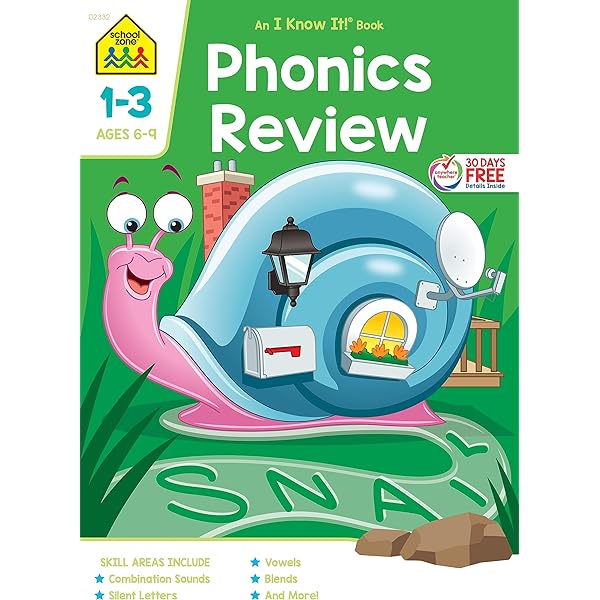Amazon.com: Phonics: Book 1, Grades K–3 from Teacher Created
