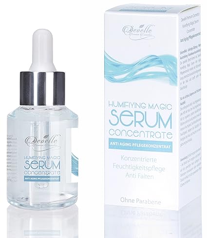 Anti Aging Sofort Effekt Serum - Magic Serum hochkonzentriertes Anti Falten Pflege Konzentrat für Haut Gesicht Dekolleté und 
