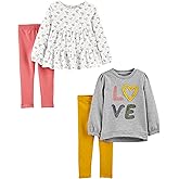 Simple Joys by Carter's girls 4-piece Playwear Set