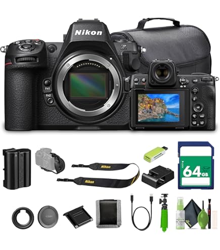 Amazon.com : Nikon Z9 FX-Format Mirrorless Camera Body (1669) + 24