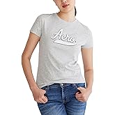 Aeropostale Women's Aero Short Sleeve Graphic Tee- Script