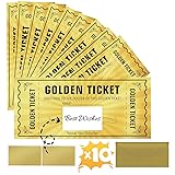 WenmthG 10 Sets Golden Ticket with