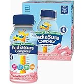 PediaSure Complete Reduced Sugar, 33% Less Sugar, Nutritional Supplement, 4 X 235 ml, Strawberry, 940 ml