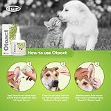 ICF Otoact Cat & Dog Ear Cleaner Drops 100ml - Wax Removal Odour Relief view 3