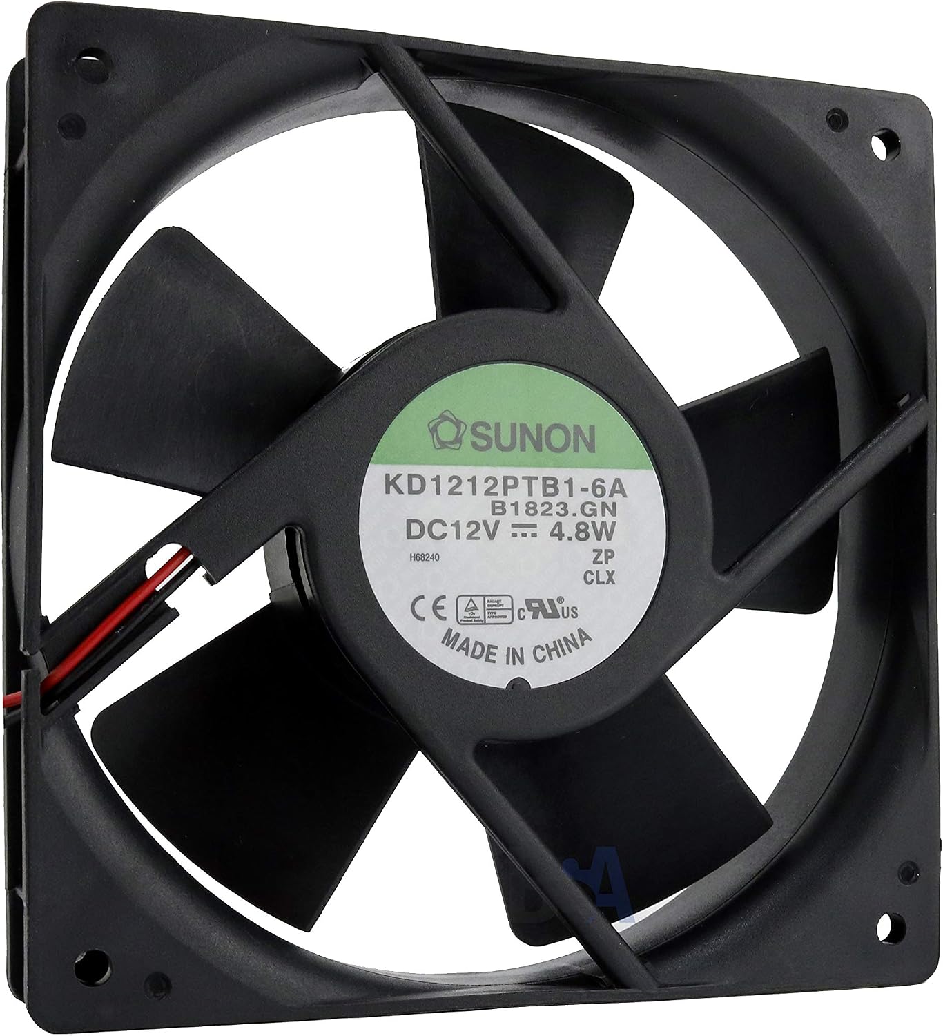Ventilateur Axial 120x120x25.4 Mm 24 V DC – 3000 Tr/min – 88 CFM – Commonwealth FP-108 M/24 VDC