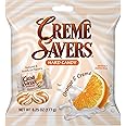 Creme Savers Orange and Creme Hard Candy | The Taste of Fresh Orange Swirled in Rich Cream | The Original Classic Creme Savers Brought To You By Iconic Candy | 6.25oz Bag (12 Count)