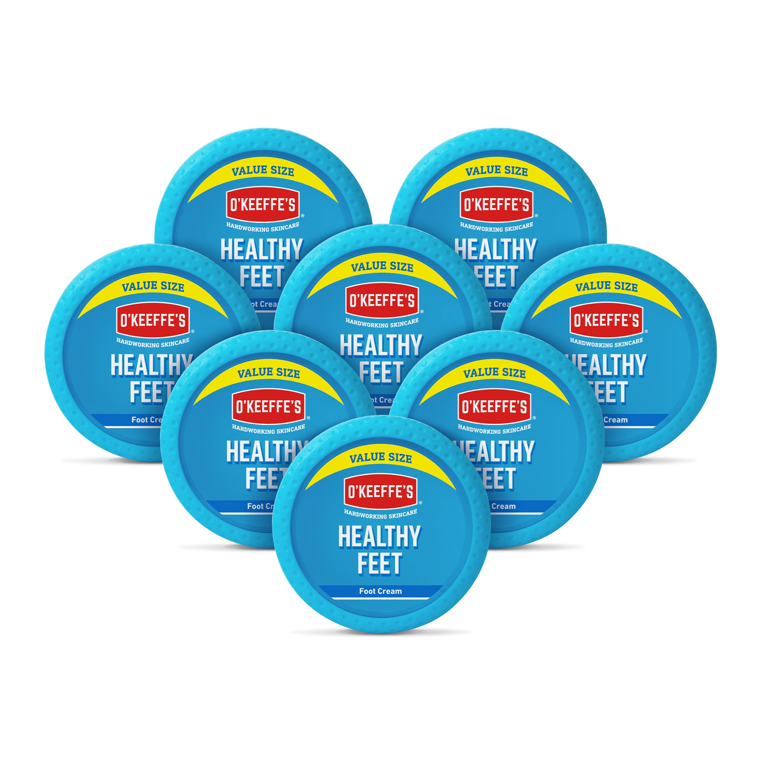 O’Keeffe’s® Jar Healthy Feet 180g (8 Pack)