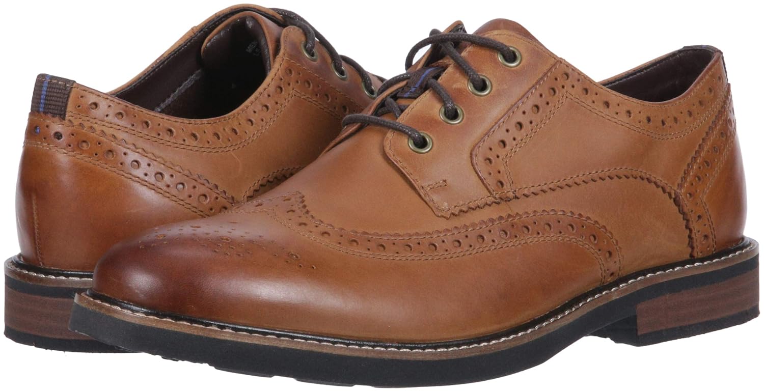 Nunn Bush Mens Oakdale Wingtip Oxford 