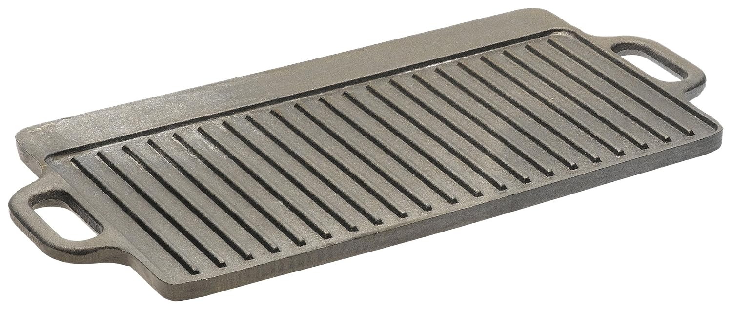 Best iron cast ribbed griddle