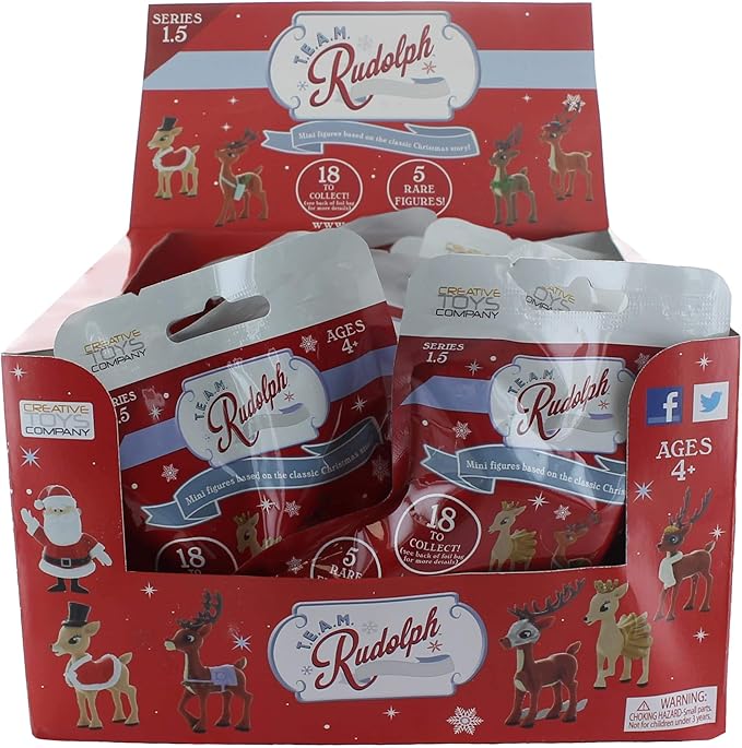 team rudolph mini figures