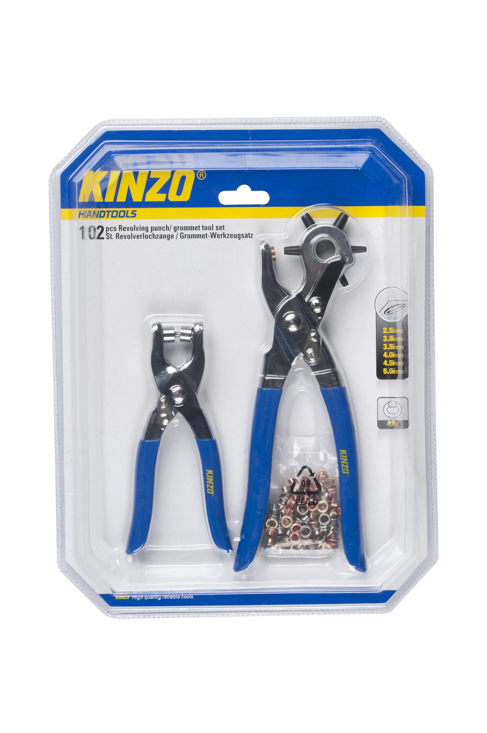 KINZO 71919 Revolving Punch Plier