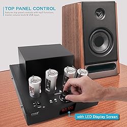 Pyle Bluetooth Tube Amplifier Receiver - 500W Home