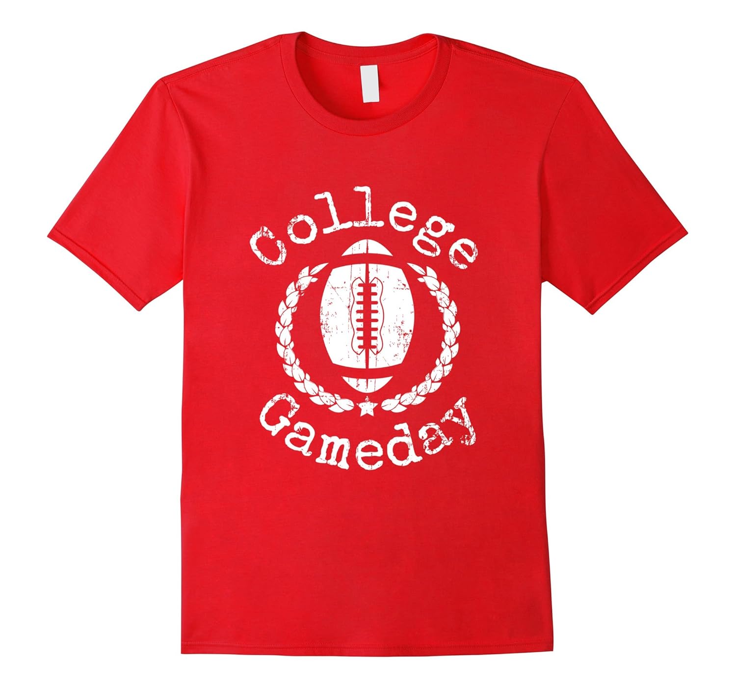 Vintage College Gameday Football T-shirt-Rose