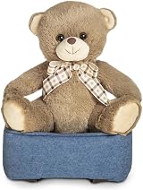 Naturally KIDS Teddy Bear Stuffed Animal Backpack for Kids Girls Boys view 7