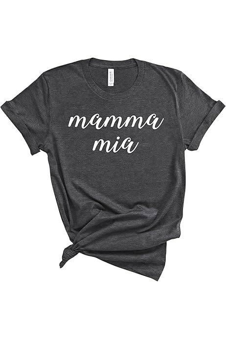 Mamma Mia Mom Grandma Womens t Shirt 
