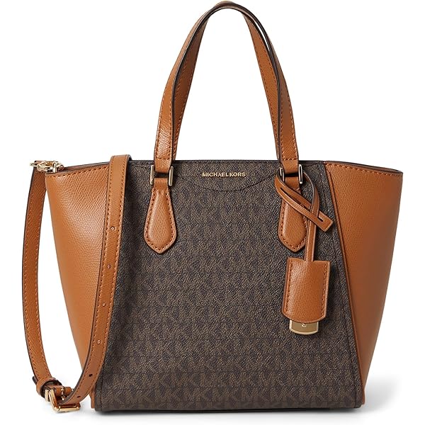 Michael Kors Bolsa de cinto Brown MK Signature Fanny Pack, Preto