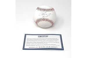MISTER MANCAVE Chipper Jones Atlanta Braves Signed Autograph Official MLB Baseball HOF Inscribed Steiner Sports Certified