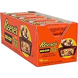 REESE'S STUFFED WITH REESE'S PUFFS CEREAL Big Cup Milk Chocolate Peanut Butter, Gluten Free Cups Candy Packs, 1.2 oz (16 Coun