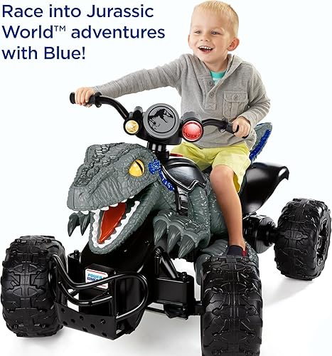 Power Wheels Jurassic World Dino Racer in Oman Whizz Electric