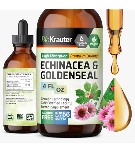 Amazon.com: BIO KRAUTER® Echinacea for Immune & Respiratory
