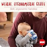 NUK Mini Magic Cup Sippy 360° Anti-Spill 160 ml Blue Turquoise 2 Count view 3