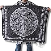 Gamboa Reversible Mexican Ponchos for Men and Women Sarape Pancho Men Sarapes Mexicanos Costume Outfit