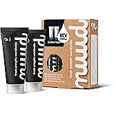 nuud Smarter Black | 2 x 20ml | 100% natural, vegan cream deodorant, effective for 3 days, no perfume, aluminium or alcohol, for women & men, enough for 4-5 months, dermatologically approved.