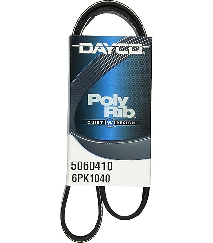 Dayco 5040345 Serpentine Belt - 34.5 Inch 4-Rib Replacement Belt