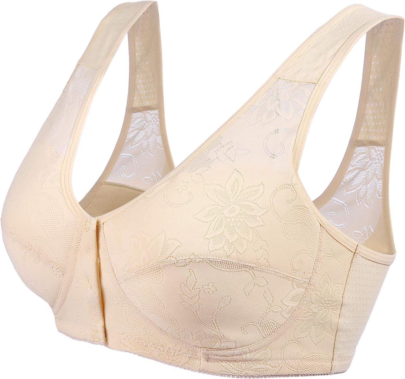 Everyday Bras - Comfort Breathable Soft Cup Wireless Front Close Bras of Women(36-44B/C)