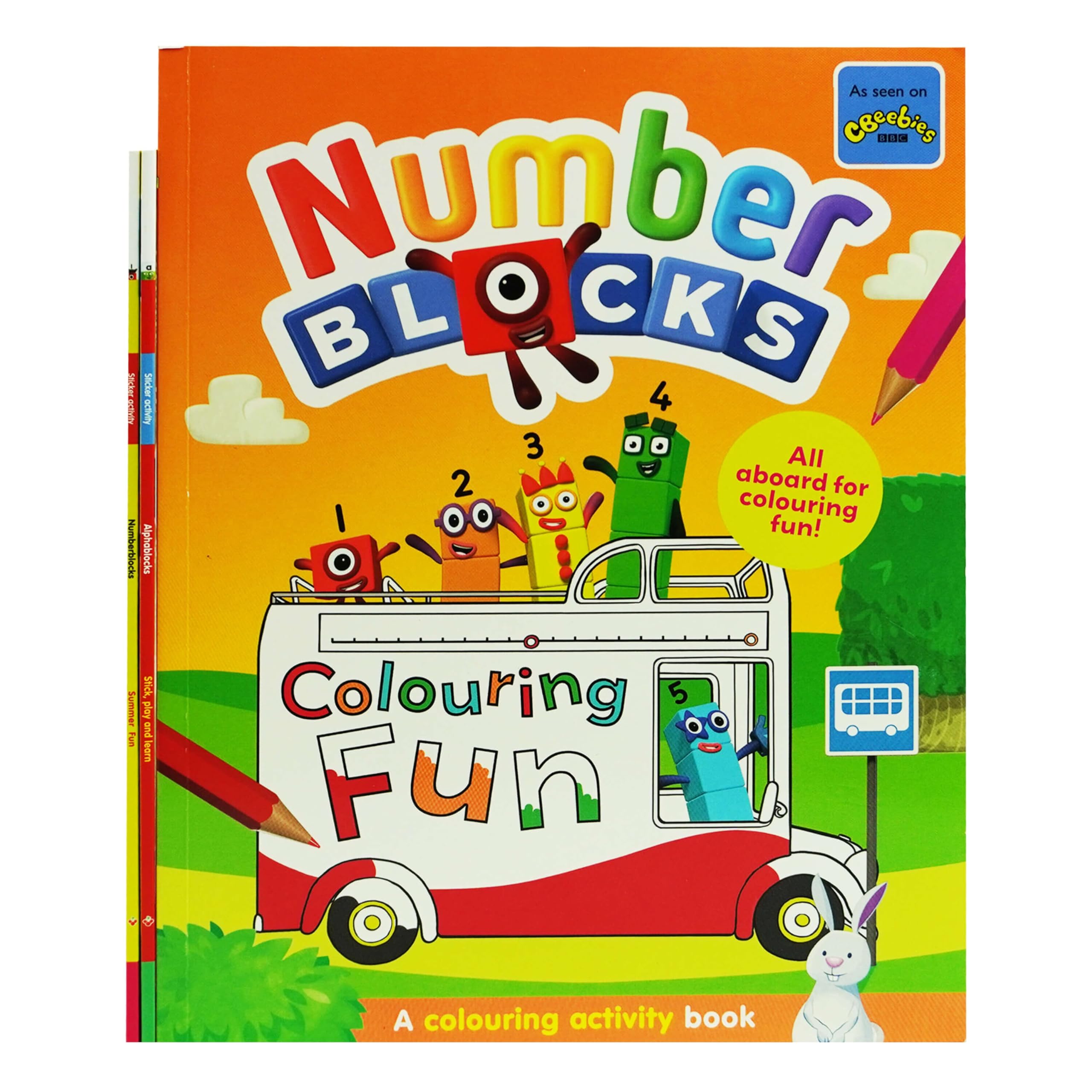 Mua Numberblocks Colouring Fun & Sticker Activity Book Collection 3 ...