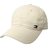 Tommy Hilfiger Men's Cotton Billy Adjustable Flap Baseball Cap
