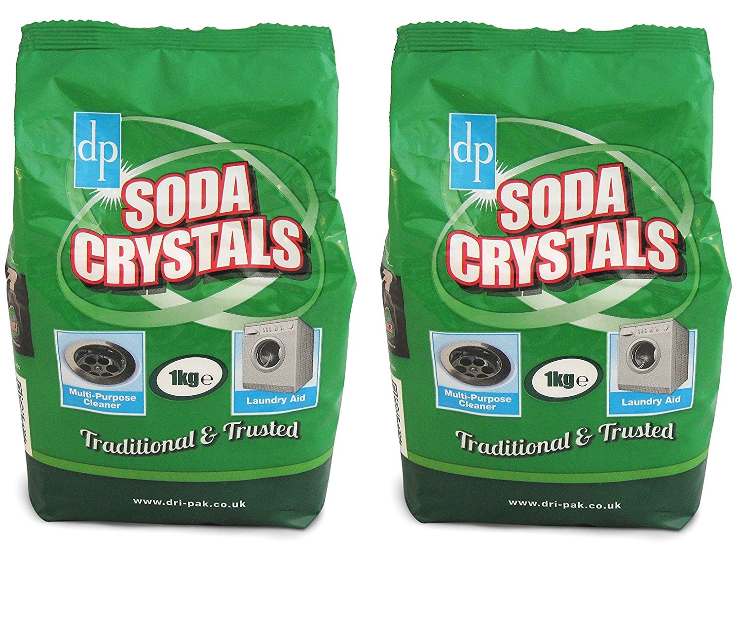 Dri Pak Soda Crystal, 1kg (Pack of 2)