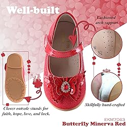 EIGHT KM Toddler Girls Dress Shoes Mary Jane