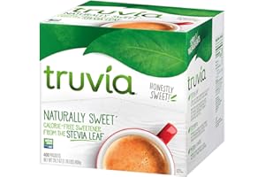 Truvia Natural Sweetener, 400 Count (Pack of 1)