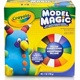 Crayola Model Magic Deluxe Variety Pack (14ct), Kids Air Dry Clay, 7oz, Bulk Modeling Clay Alternative, Gift for Kids, Ages 4+