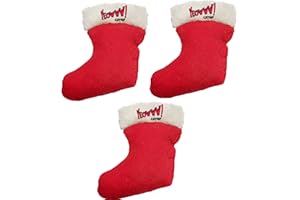 YEOWWW! Duckyworld 100% Organic Flower Leaf Catnip Cat Toy Christmas 3 Stockings