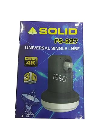 Solid Fs 327 Lnb Universal Camera Dth Dish Tv Amazon In Electronics Solid Fs 327 Lnb Universal Camera Dth Dish Tv Amazon In Electronics
